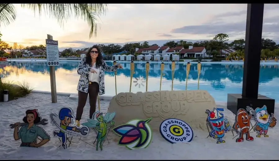 Forward by the pool