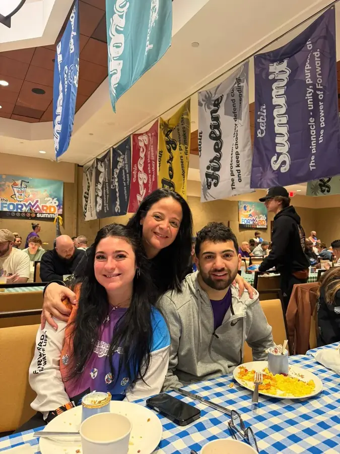 Lunch at the summit